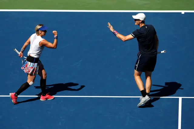 Jamie Murray and Bethanie Mattek-Sands