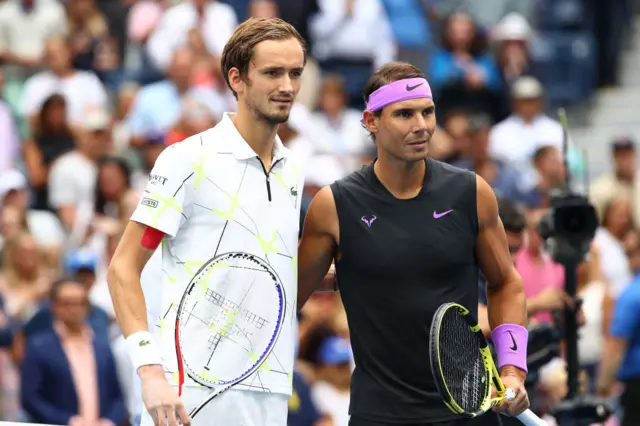 Medvedev and Nadal