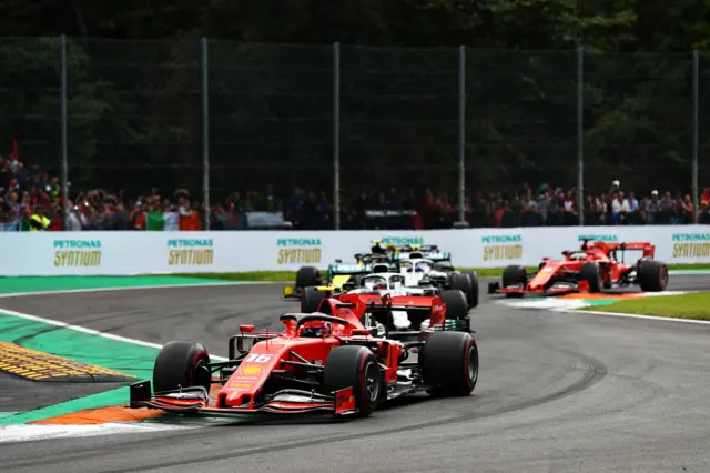 Charles Leclerc chicane