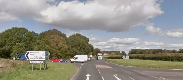 A61 near Melmerby