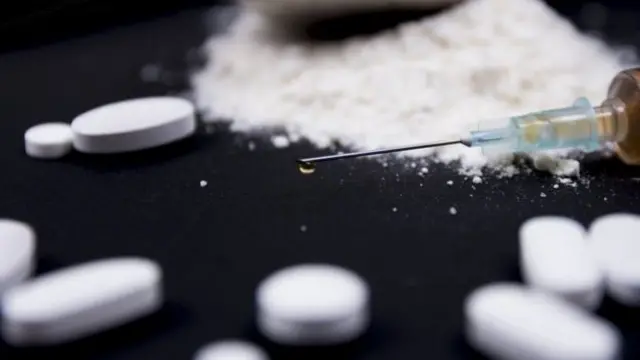 Heroin and pills