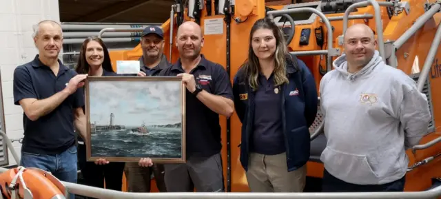 Crew and painting