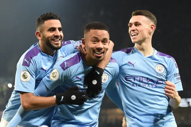 Man City forward Gabriel Jesus