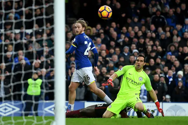 Bravo v Everton