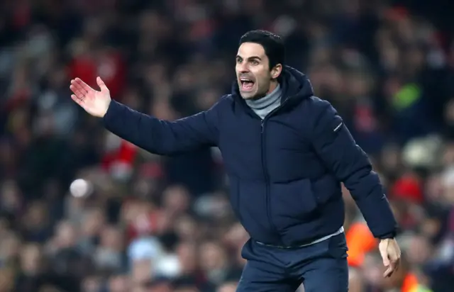 Arsenal boss Arteta