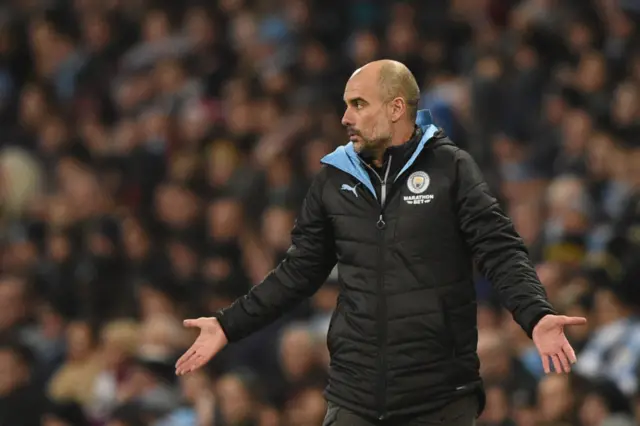 Man City boss Pep Guardiola
