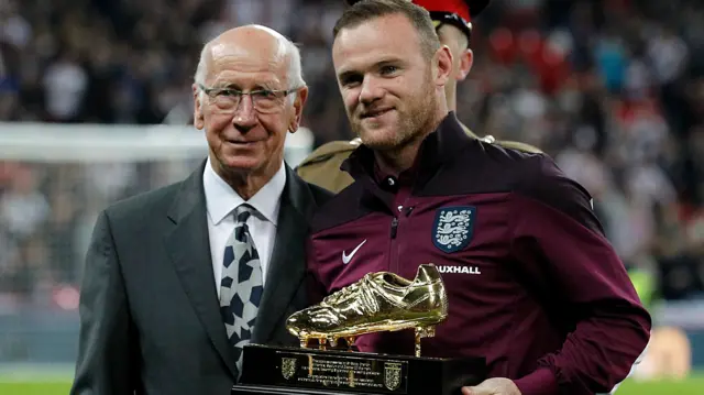 Wayne Rooney (right)