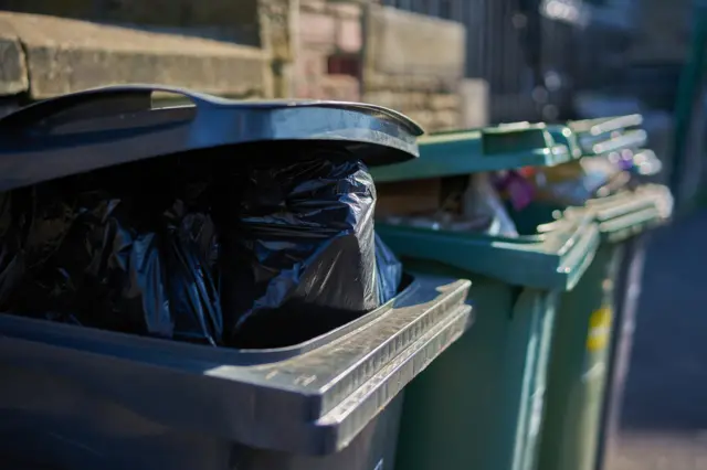 Wheelie bins