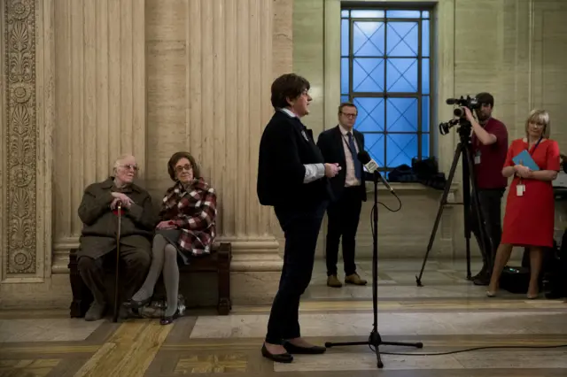 Arlene Foster at Stormont