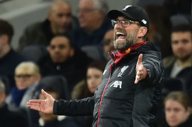 Liverpool boss Jurgen Klopp