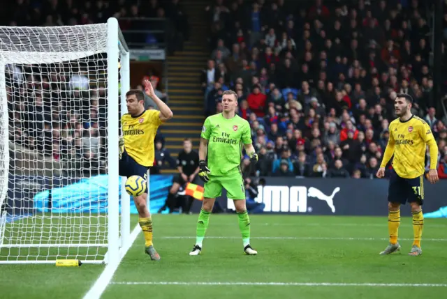 Crystal Palace v Arsenal