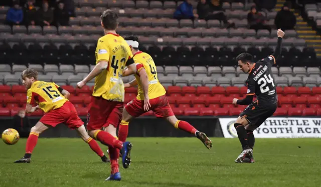 Lawrence Shankland fires home for Dundee United