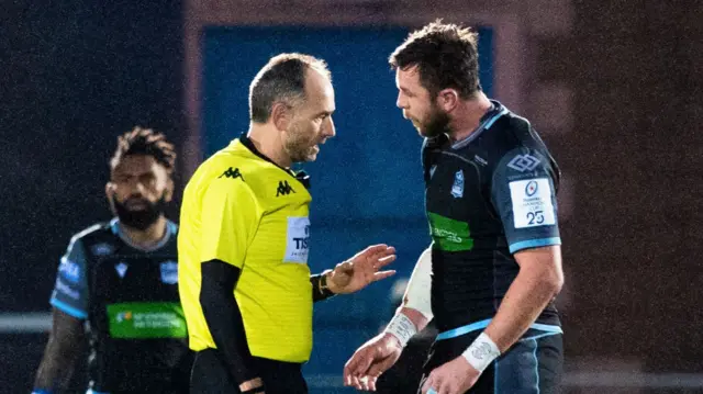 referee Romain Poite