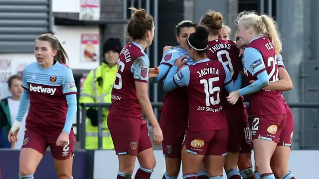 West Ham celebrate