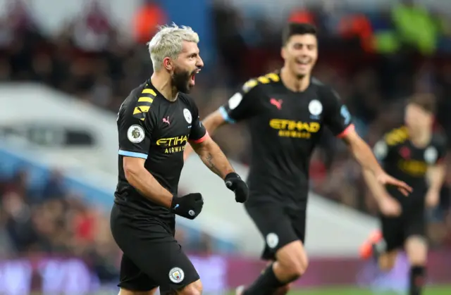 Man City's Sergio Aguero