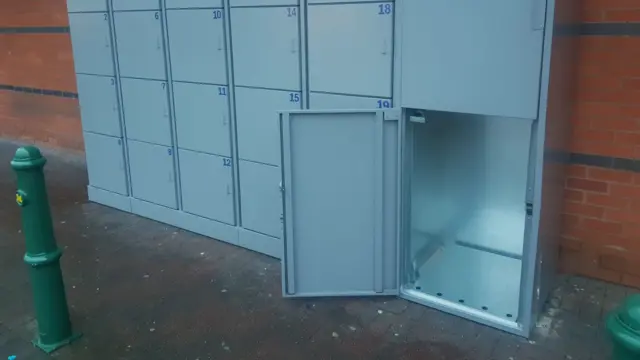 The locker after child set free