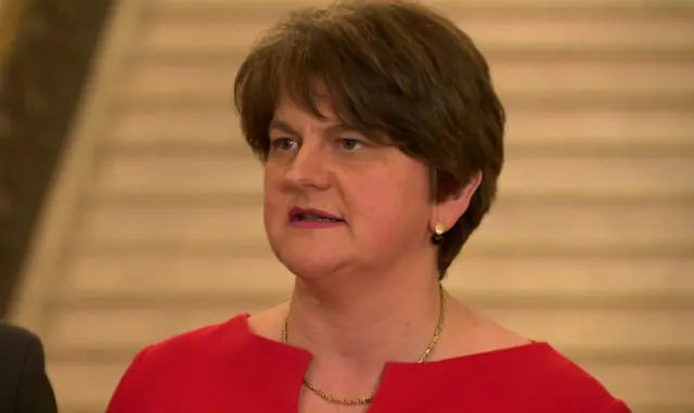 First Minister Arlene Foster