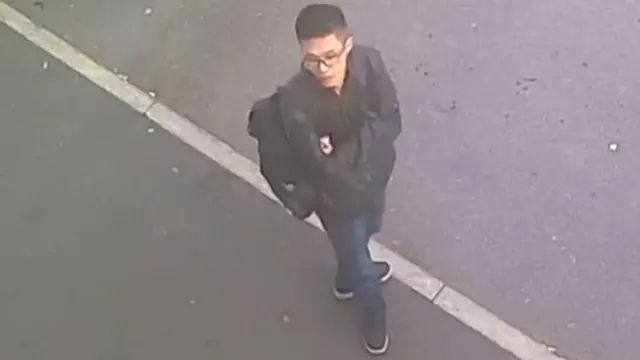 CCTV IMAGE OF MAN