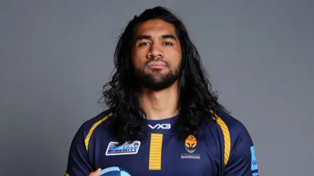 Michael Fatialofa of Worcester Warriors