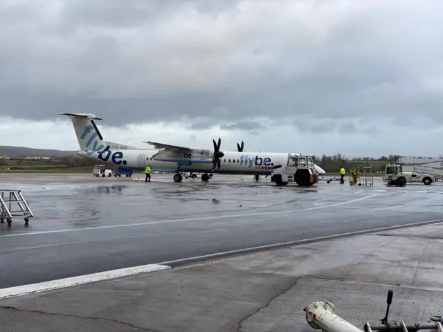 flybe plane