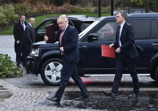 Boris Johnson and Julian Smith