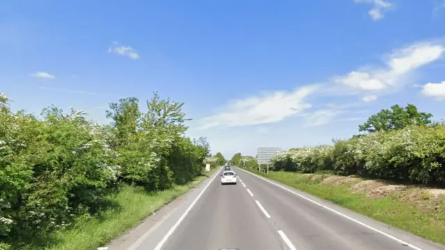 Haslington Bypass near Crewe Green