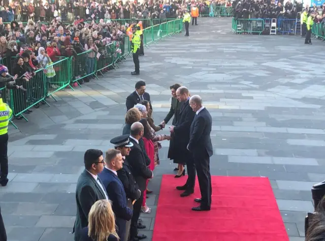 SCENE AT CITY HALL