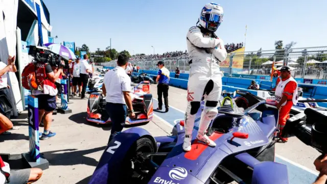 Sam Bird at the Santiago 2019 E-Prix