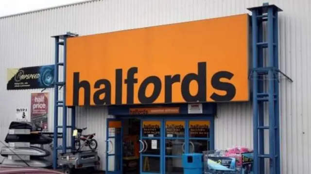 Halfords store