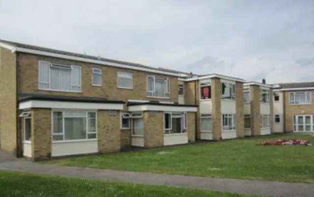 Current housing block on De Wint Court