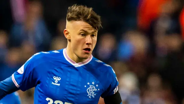 Rangers full-back Nathan Patterson