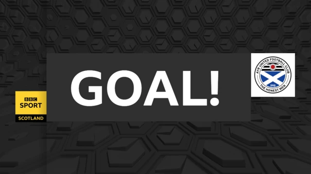 Ayr United goal graphic