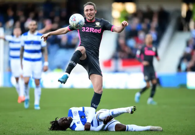 Luke Ayling in action