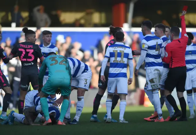 Kalvin Phillips sent-off