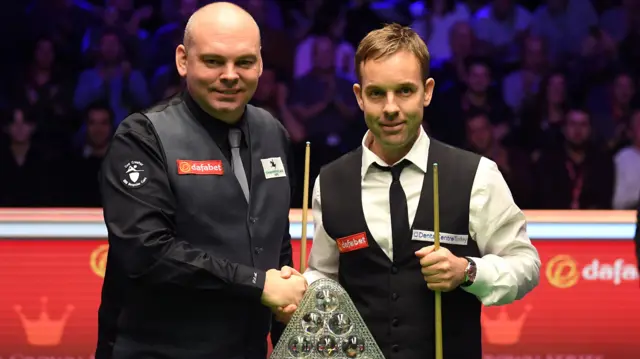Stuart Bingham & Ali Carter