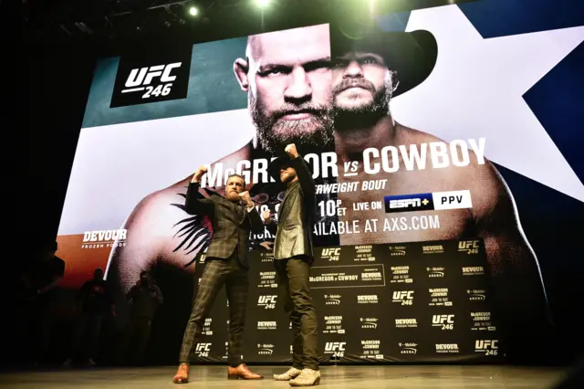 McGregor v Cowboy news conference