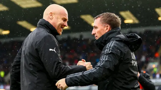 Sean Dyche and Brendan Rodgers