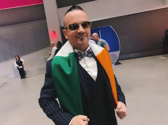 Irish fan in Las Vegas