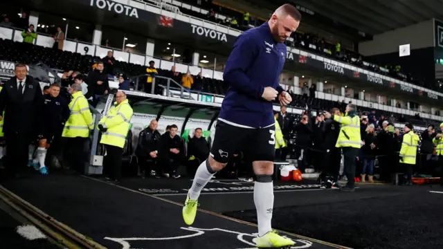 Wayne Rooney at Derby