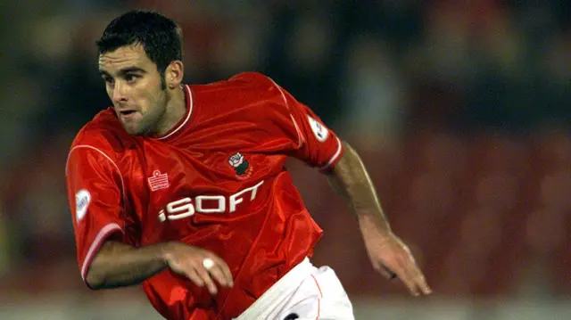 Chris Barker of Barnsley, in action against Coventry City