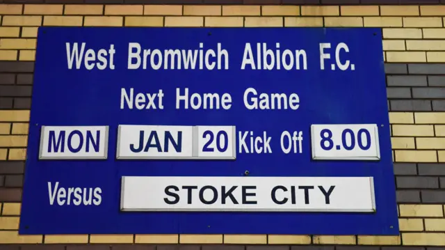 Sign at the Hawthorns