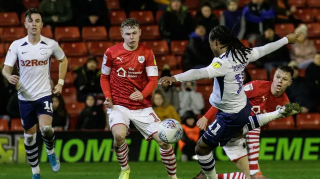 Daniel Johnson scores
