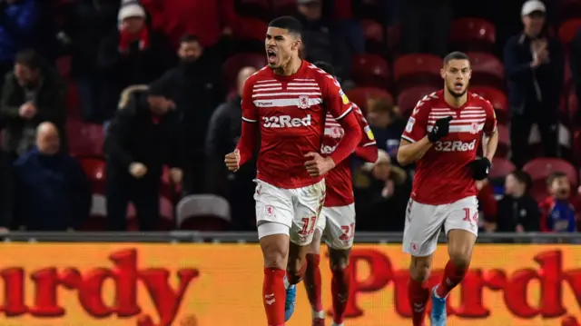 Ashley Fletcher celebrates