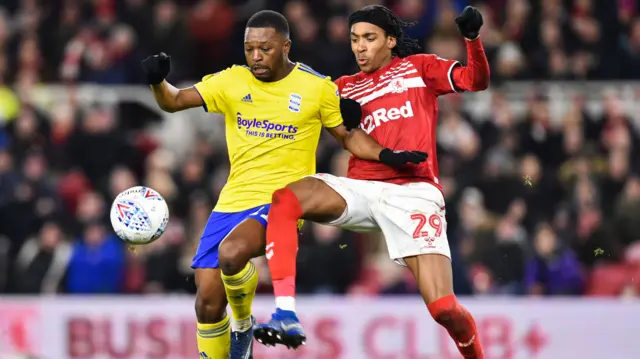 Middlesbrough v Birmingham