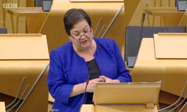 Labour MSP Jackie Baillie