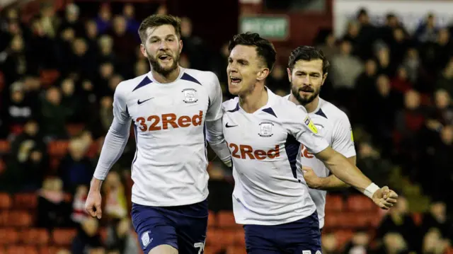 Preston celebrate