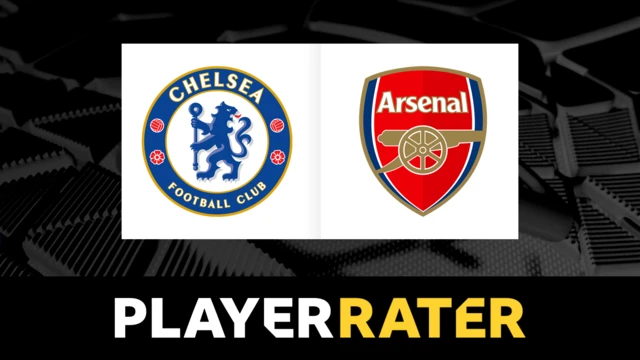 Chelsea v Arsenal player rater logo