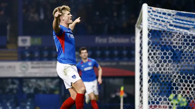 Cameron McGeehan celebrates