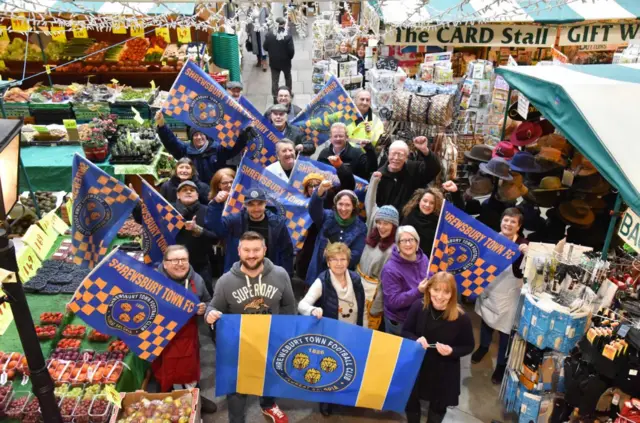 Shrewsbury Town flags