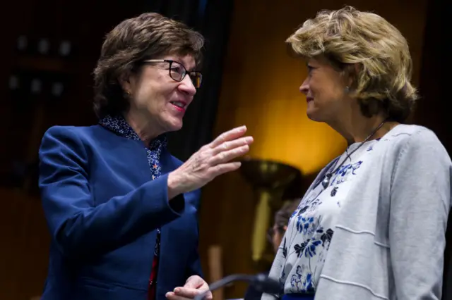 Susan Collins and Lisa Murkowski